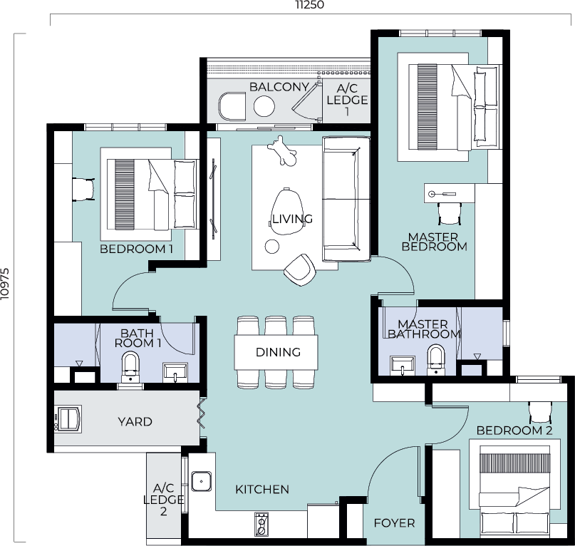 Type B Floor Plan