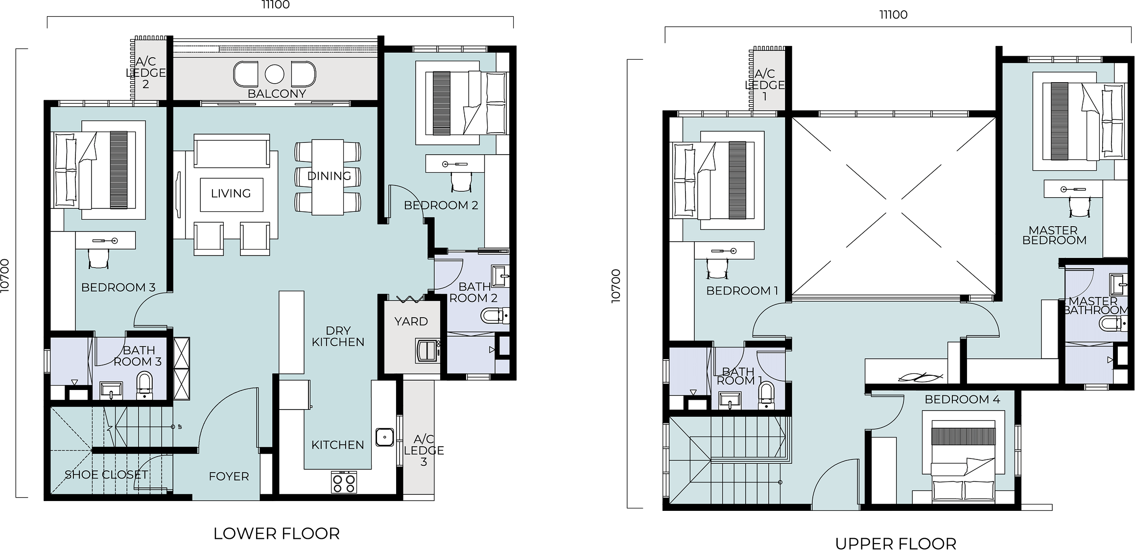 Type D(m) Floor Plan